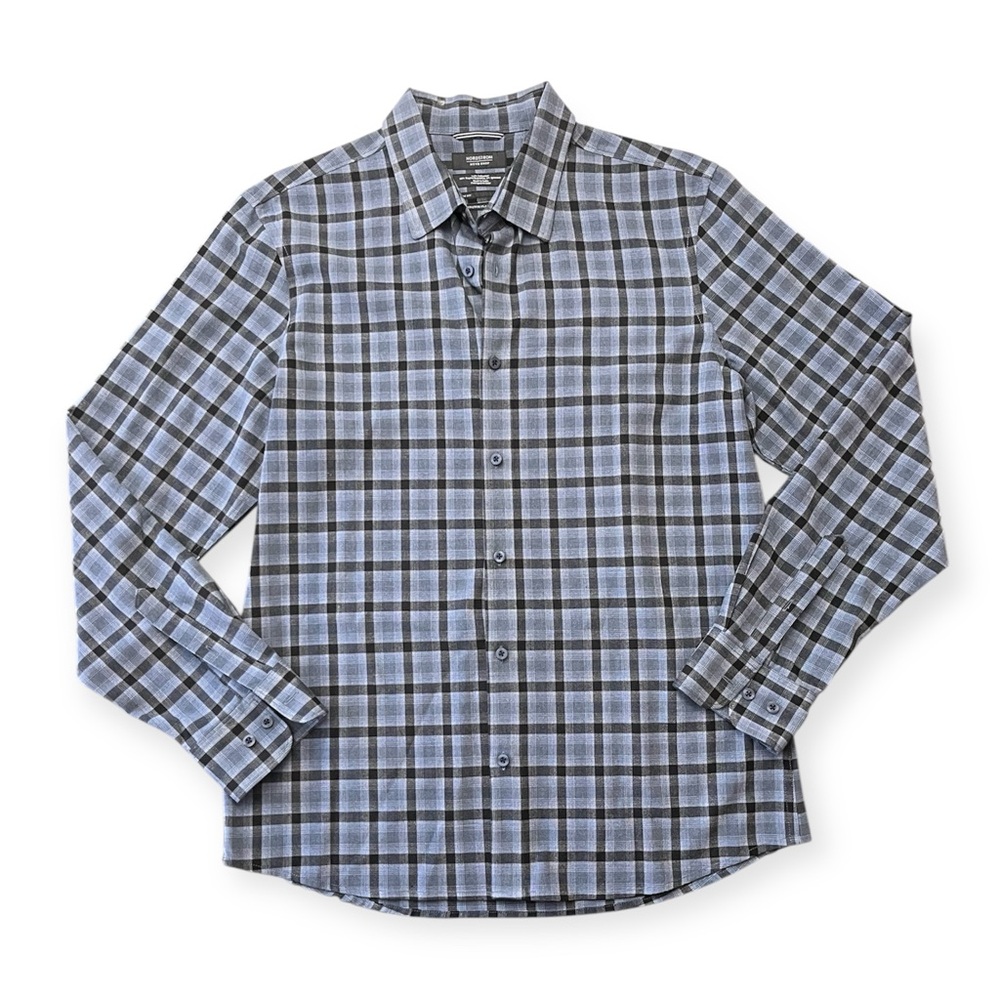 Nordstrom Men's Flannel - Blue and Black